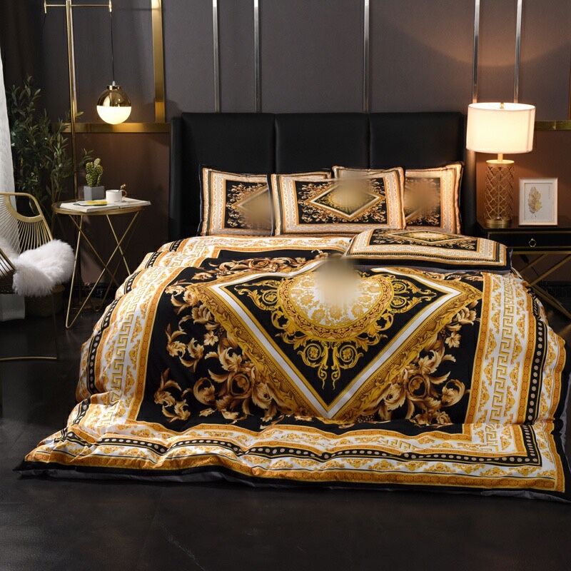 

2021 luxury designer bedding sets cover high quality  size