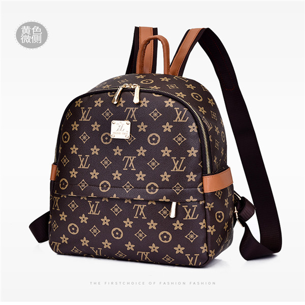 

Backpack 2021 new style Famous brand women designer Shoulder bag fashion student bag high capacity Mommy Bag L V Backpack