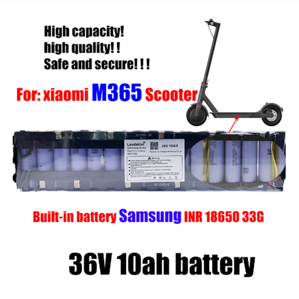 

36V 10Ah Battery ForXiaomi M356 M356 Pro Special Battery Pack 42V Battery 10000mAh Riding 40km BMS With Communication Function