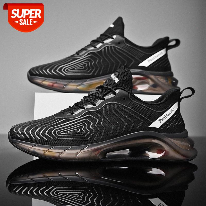 

summer men's shoes national tide style running large size basketball thick-soled sports night leisure trendy #bv6a