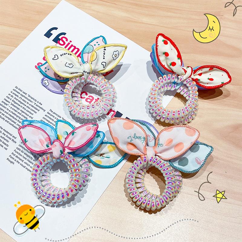 

Hair Clips & Barrettes 3PCS Elastic Headband Face Wash Makeup Mask Bowknot Ear Headdress Cat Cartoon Accessory, Golden;silver