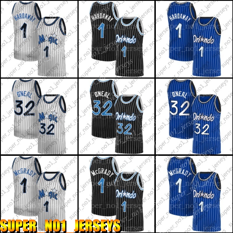 

OrlandoMagicJersey Tracy Penny Mcgrady Hardaway Jersey Throwback Shaq 32 ONeal Jerseys Jonathan 1 Isaac Jersey, Retro jersey