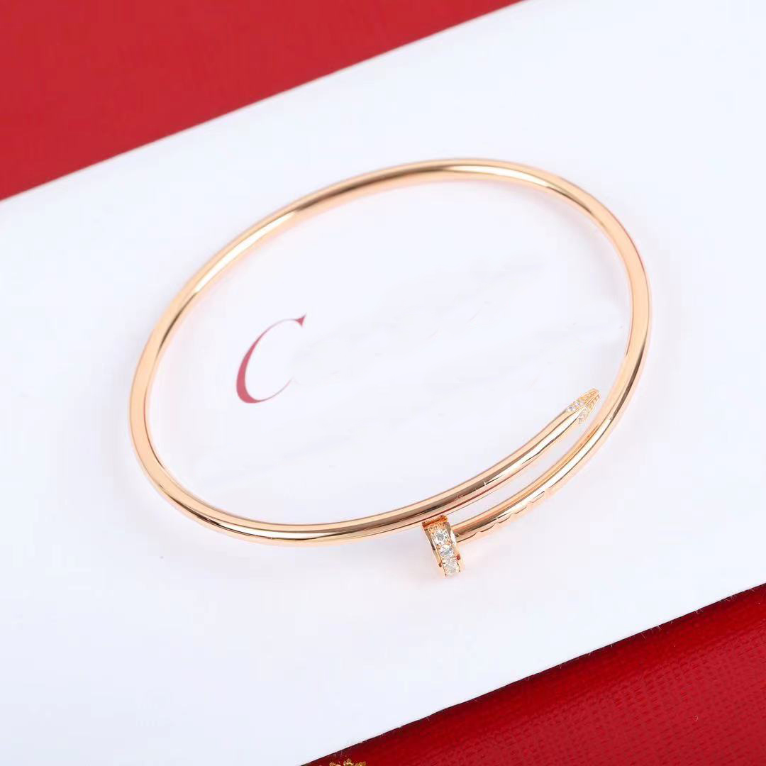 

20ss Narrow elastic nail bracelet 3 colors for men and women