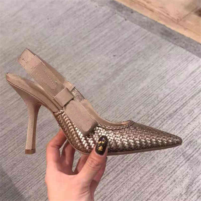 

dress shoes sandals women sandalias mujer new arrival pointed toe ladies back strap slingback zapatillas agy9, Black