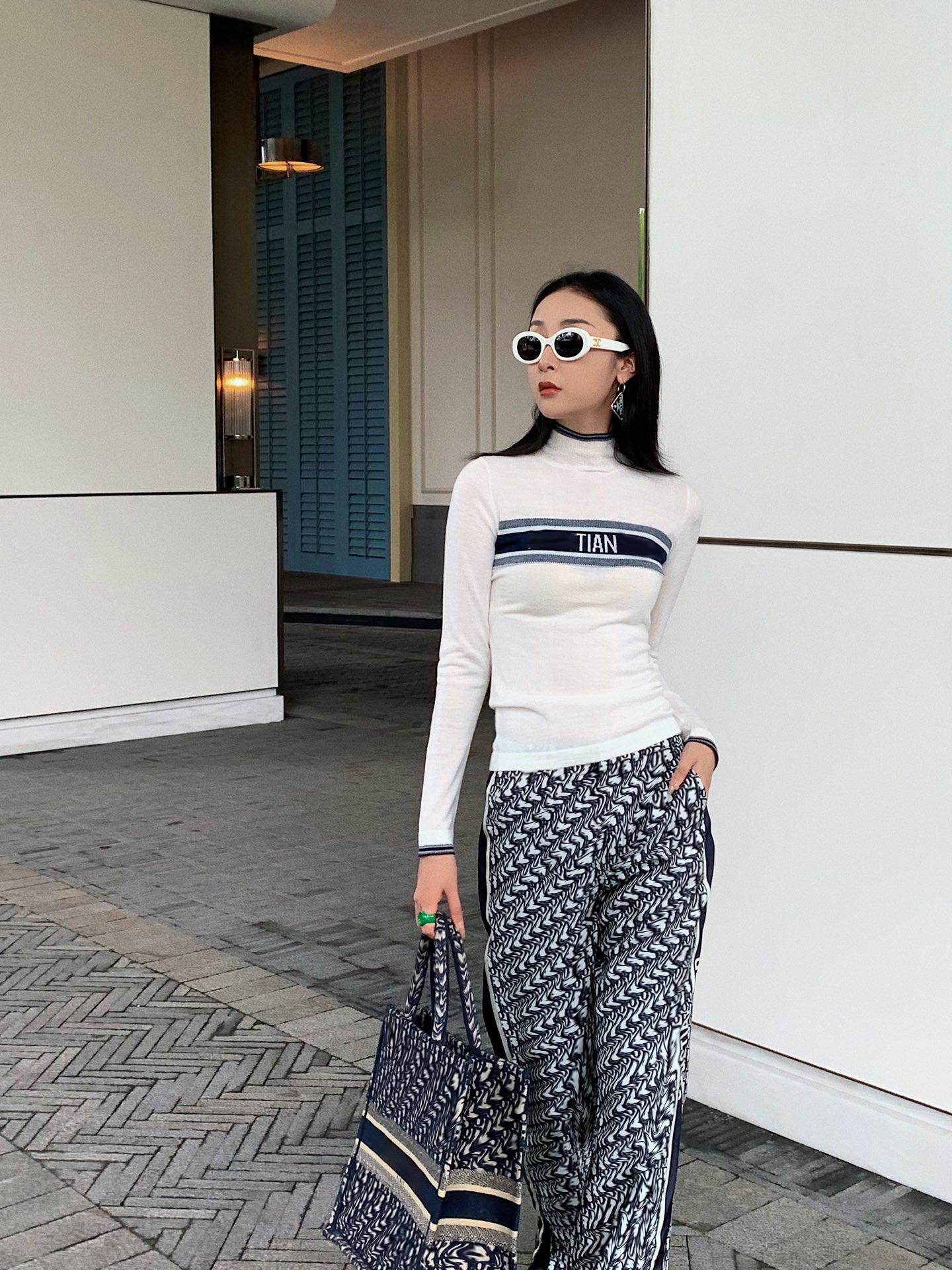 

2021fw Women WOOL Knit Tees female tees knitted shirts turtleneck sweater sweaters christmas 80% woolen size SML DEISGNER Apparel, White