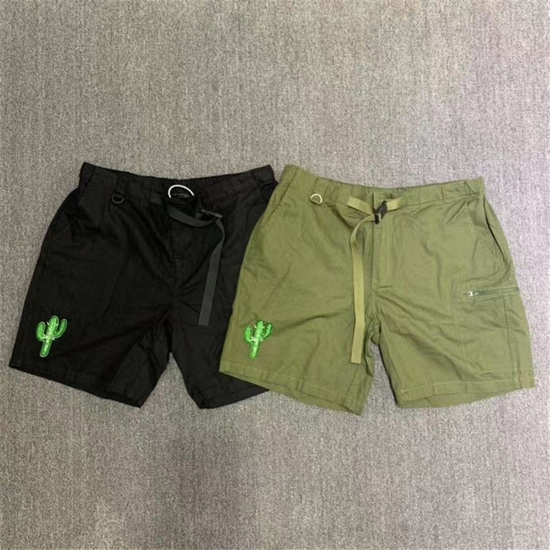 

2021 New 21 Ss Streetwear Embroidery Men Women Best Quality Cactus Jack Shorts Breechcloth 0uoc
