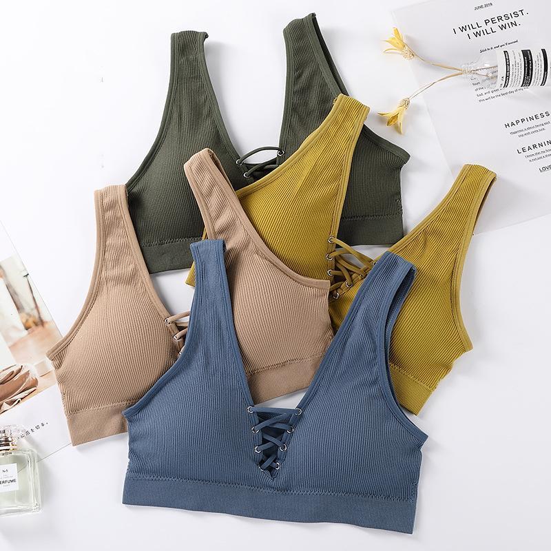 

Women's Underwear Sports Seamless Prone Bra Beauty Back Camisoles & Tanks