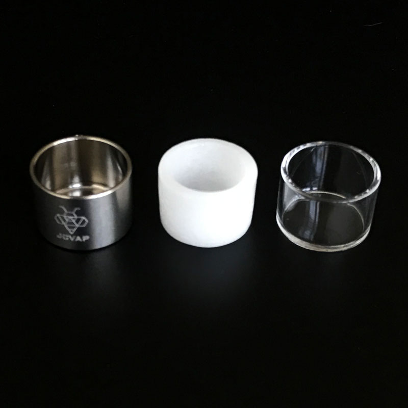 titanium insert bowls used for Jcvap ICA atomizer or peak pro with flat top Bottom smoking accessories