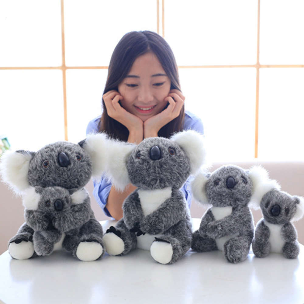 

Cute cartoon koala doll Australian mother and son plush toys children sleep with comfort gift, Blue
