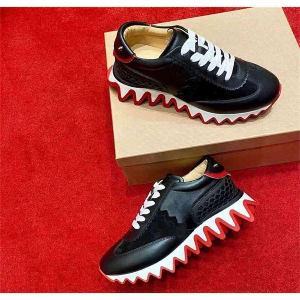 

Famous 2021S/S Outdoor Couple Sports! T-quality Red Bottom LoubiShark Sneakers Flats For Men,Women Casual Walking Shoes Best Gift lesvago, 10