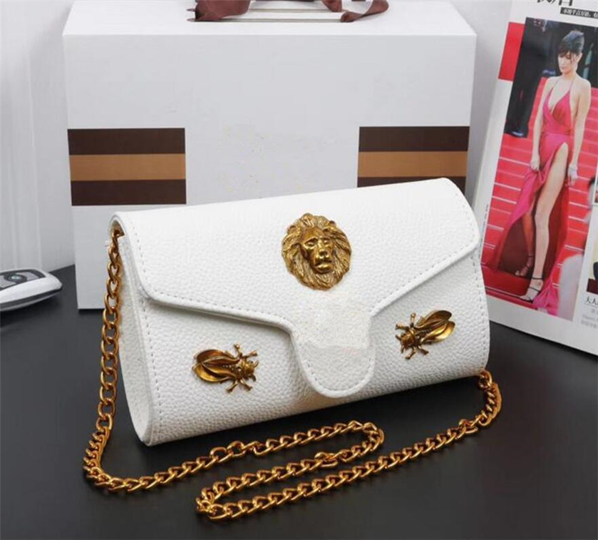 

New Hot sold Top quality luxurys Designers shoulder bags Classic women purses chain crossbody bag genuinel leather womens wallet 22