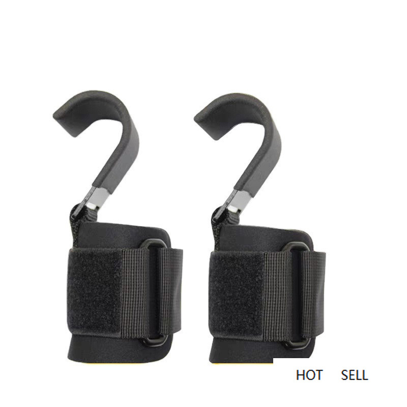 

Gym Hook Weights Dumbbells Weightlifting Sports Gloves Support For Barbell Musculation Fitness Heavy Duty Bodybuilding Deadlifts, Black