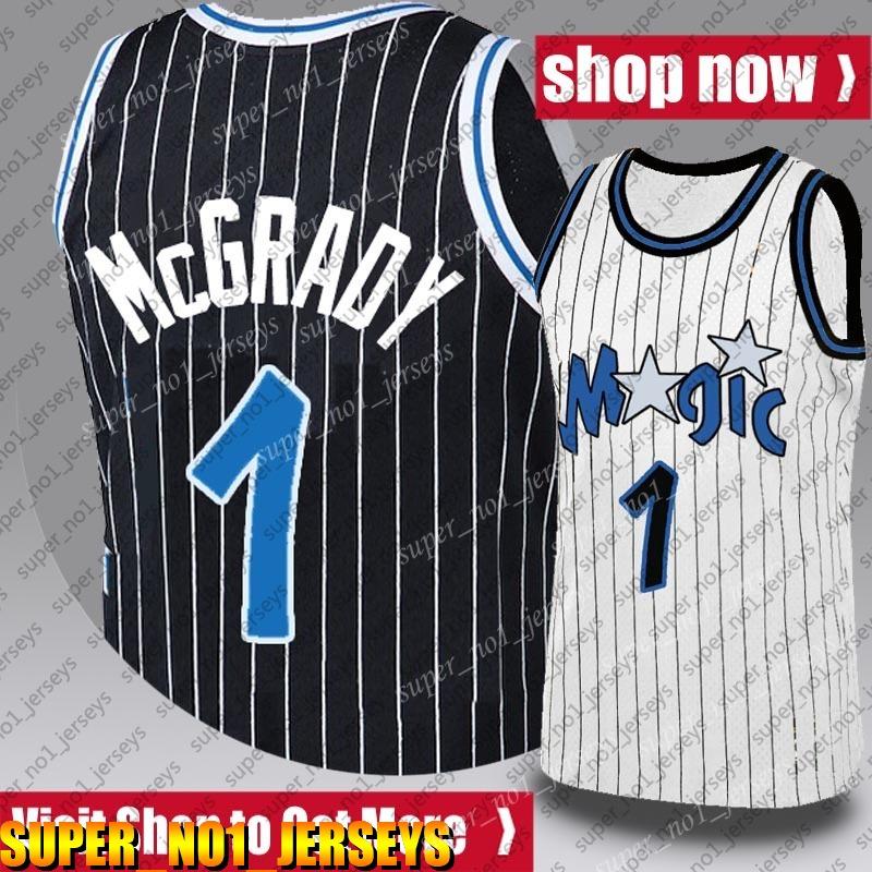 

Throwback Orlando Magic Jersey Tracy Penny Mcgrady Hardaway Jersey Shaquille 32 ONeal Jerseys Jonathan 1 Isaac Jersey AS651GX, Black;red