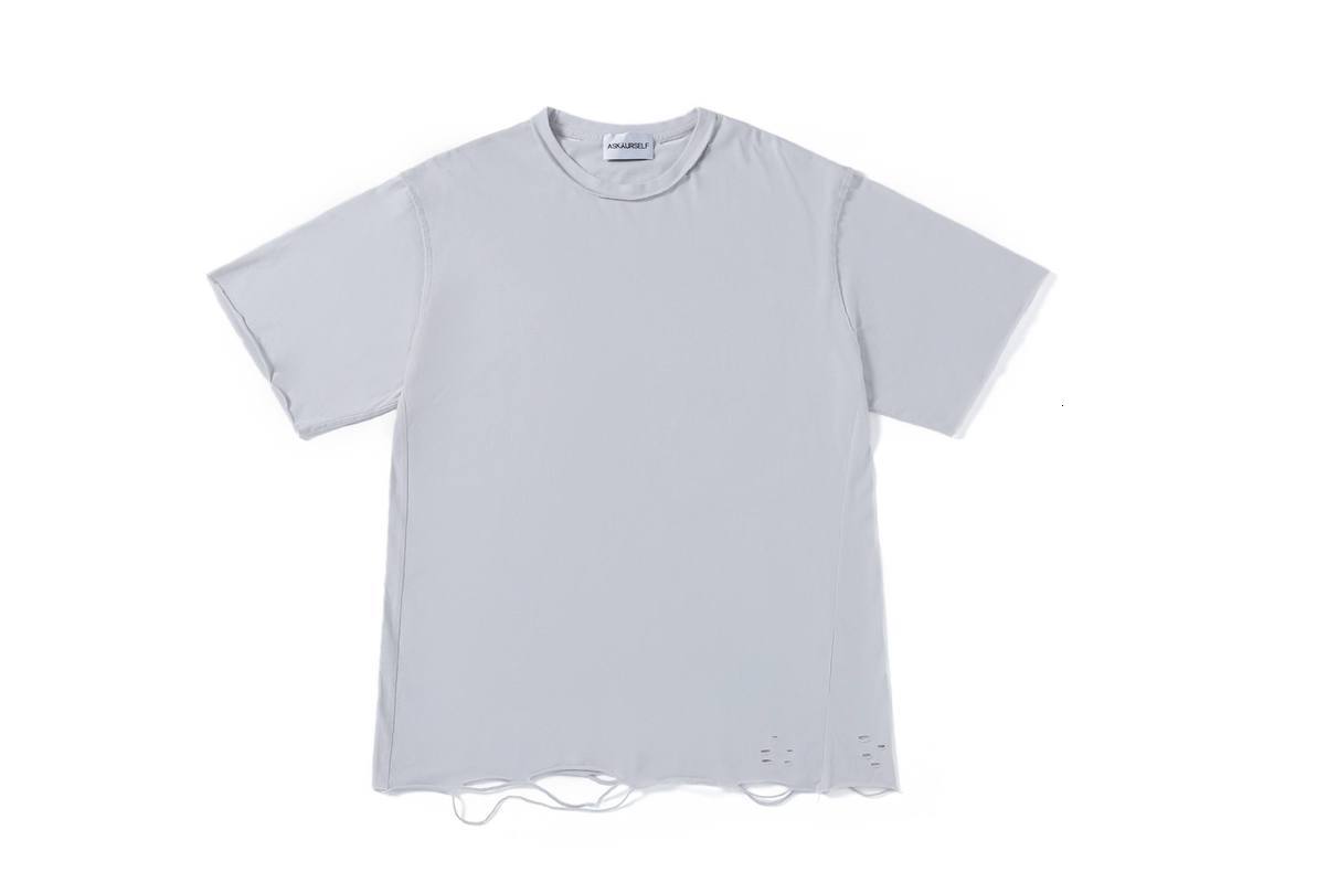 

2021 New 20ss Washed Oversize 100% Cotton 1:1 High Quality Top Tees Men Women Hip Hop Askyurself t Shirt J039, Gray4