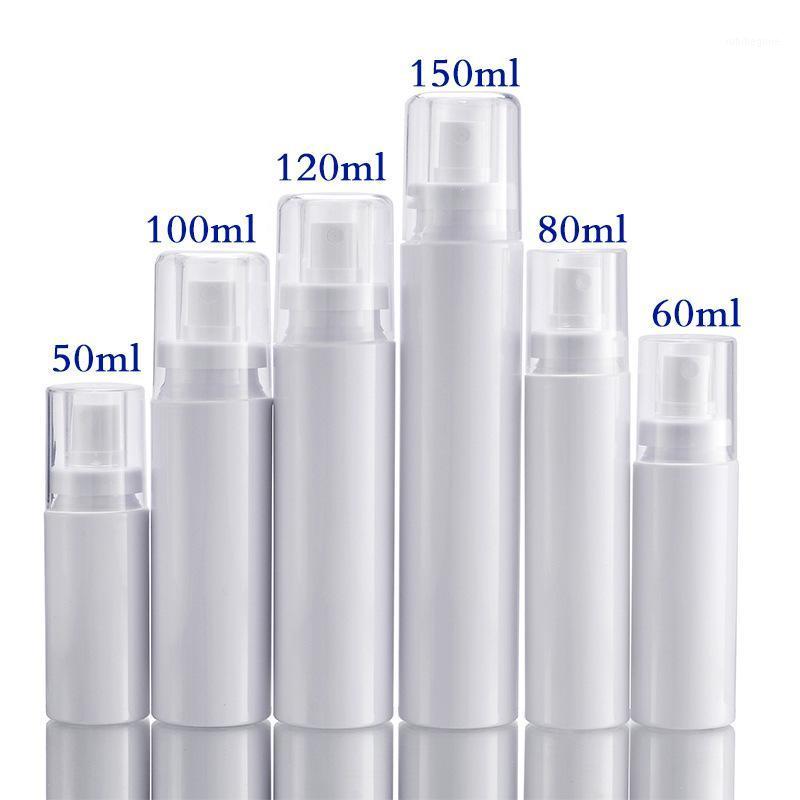 

Storage Bottles & Jars 10pcs Empty Spray 50ml 60ml 80ml 100ml White Plastic Mini Refillable Cosmetic Container Containers
