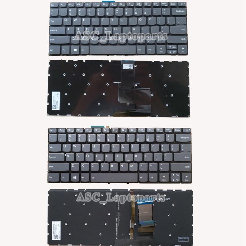 

Laptop Replacement Keyboards US English QWERTY Keyboard For Lenovo Ideapad S145-14API S145-14AST S145-14IGM Black, No Frame BACKLIT