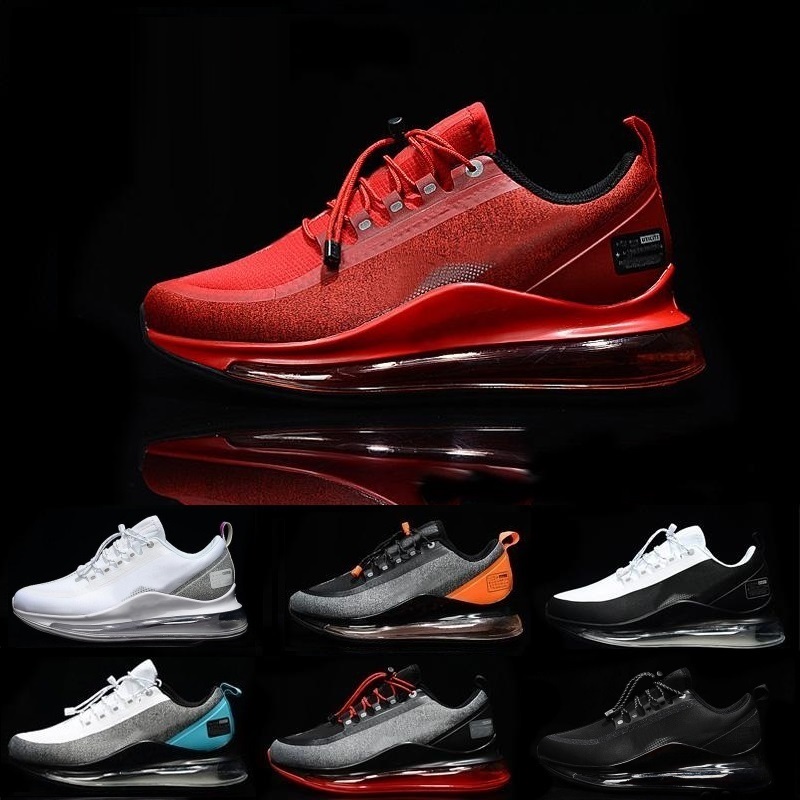 

New 720 run utility 72c mens designer shoes men women casual air 360 zapatos trainers black white orange chaussures sports sneakers, 01