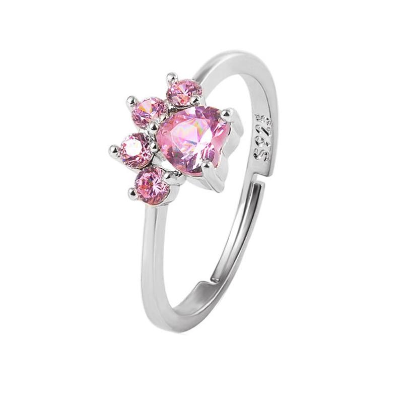 

Wedding Rings Cat-pad Opening Fabala Alloy Zircon For Women Adjustable