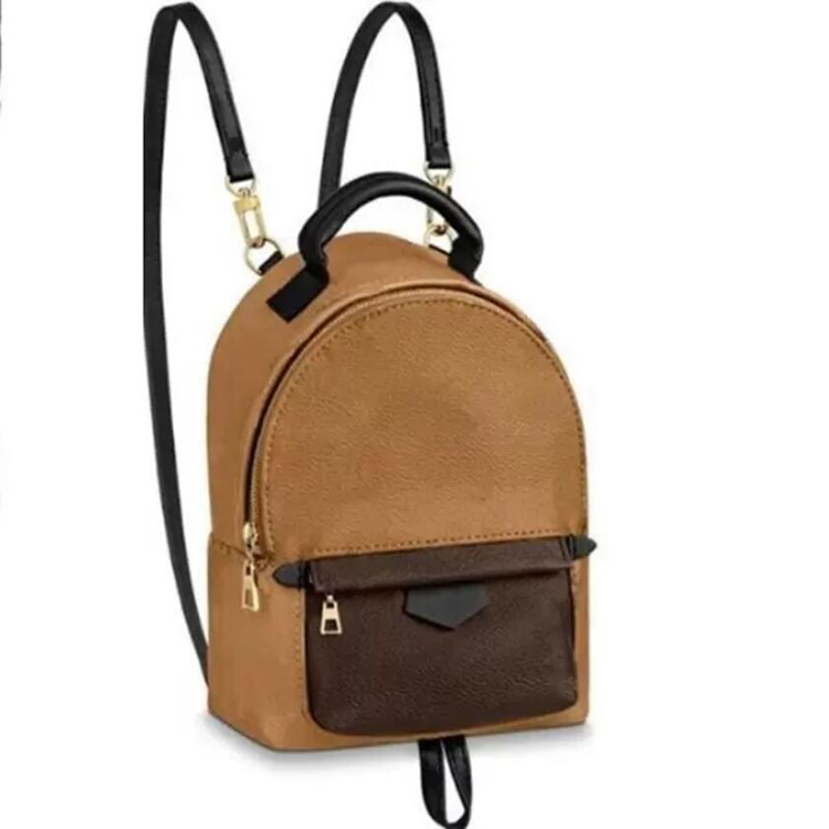 

2021 Mini backpack lady Genuine Leather designer Backpacks fashion back pack for women handbags Presbyopic shoulder Purse Cross body bag