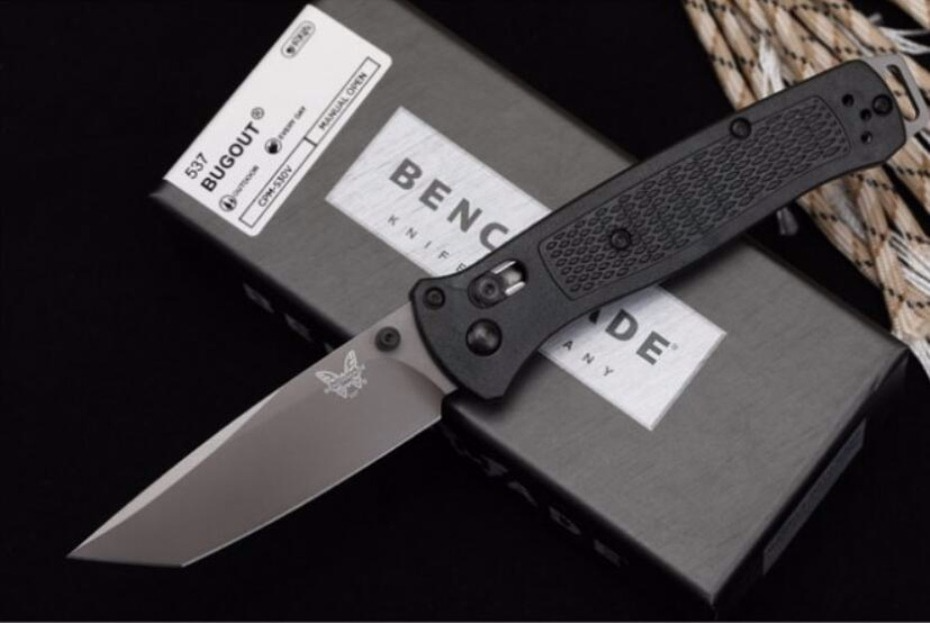 

benchmade BM537 AXIS D2 Blade Pocket Folding Knife Nylon Fiberglass Handle Tactical Hunting Fishing EDC Survival Tool Knives a3077