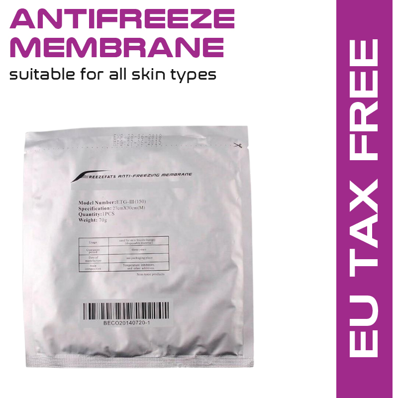 

Accessories & Parts Most Popular Antifreeze Membranes Freeze Fat Anti Cooling Gel Pad Membrane For Freezing Machine / Cryotherapy / Ttreatment