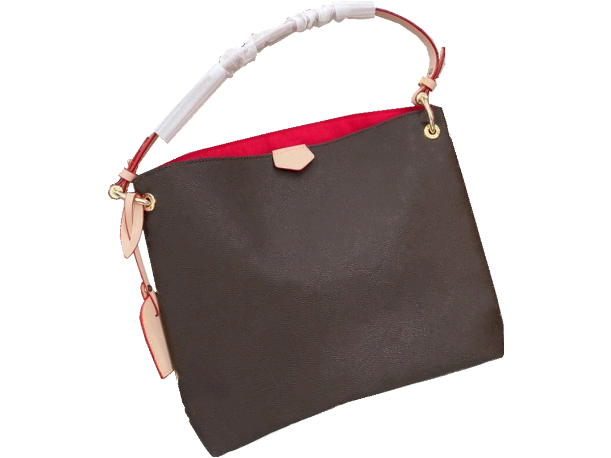 

wholesale Luxury Designer Bag Handbag high quality leather Big shopping bag mother bag Ladies handbag M44044, Old flower1