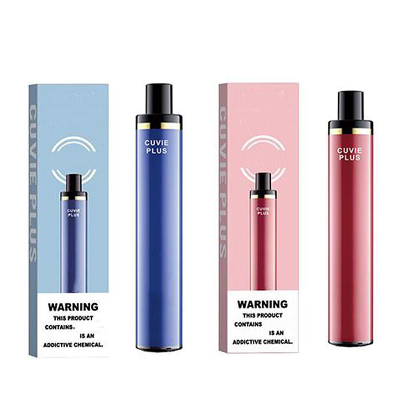 

E cigarette Cuvie PLUS Disposable device Vape Pens 5.0ml Capacity 950mAh Battery Starter Kits 1200puffs Russia Pk king bang XXL