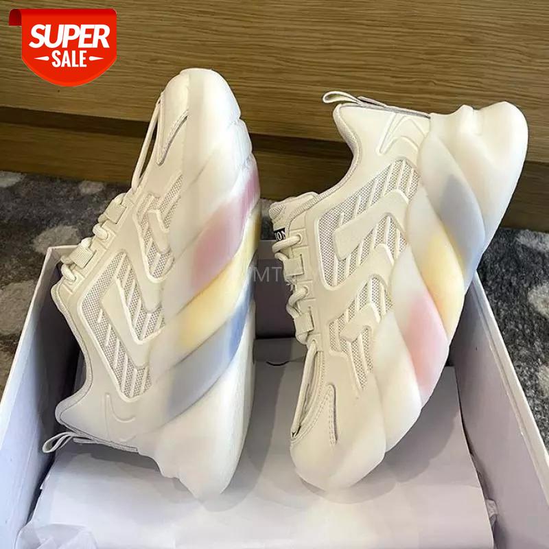 

High Elasticity New Outdoor Leisure Women's Vulcanized Shoes Zapatos Sports Non Slip Basket Femme Sneakers Zapato Mujer #ya6S