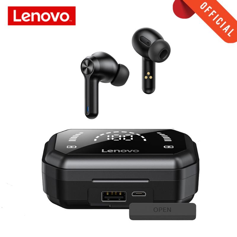 

Headphones & Earphones Lenovo Lp3 Pro Bluetooth 1200mAh Charging Box TWS Stereo Bass Game Low Latency Waterproof