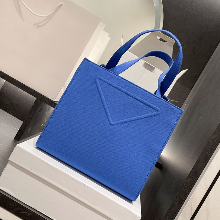 

Designer Canvas handbag women shopping bags small tote girls shoulder crossbody bag with long strap