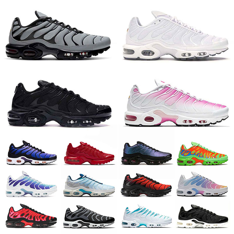 

TN PLUS Mens Running Shoes Big Size Us 12 Triple Black White Air Max Fire Pink Mean Green Oreo Bred Red Sports Sneakers Men Women Trainers Outdoor Blue Fury, 40-46 digital camo