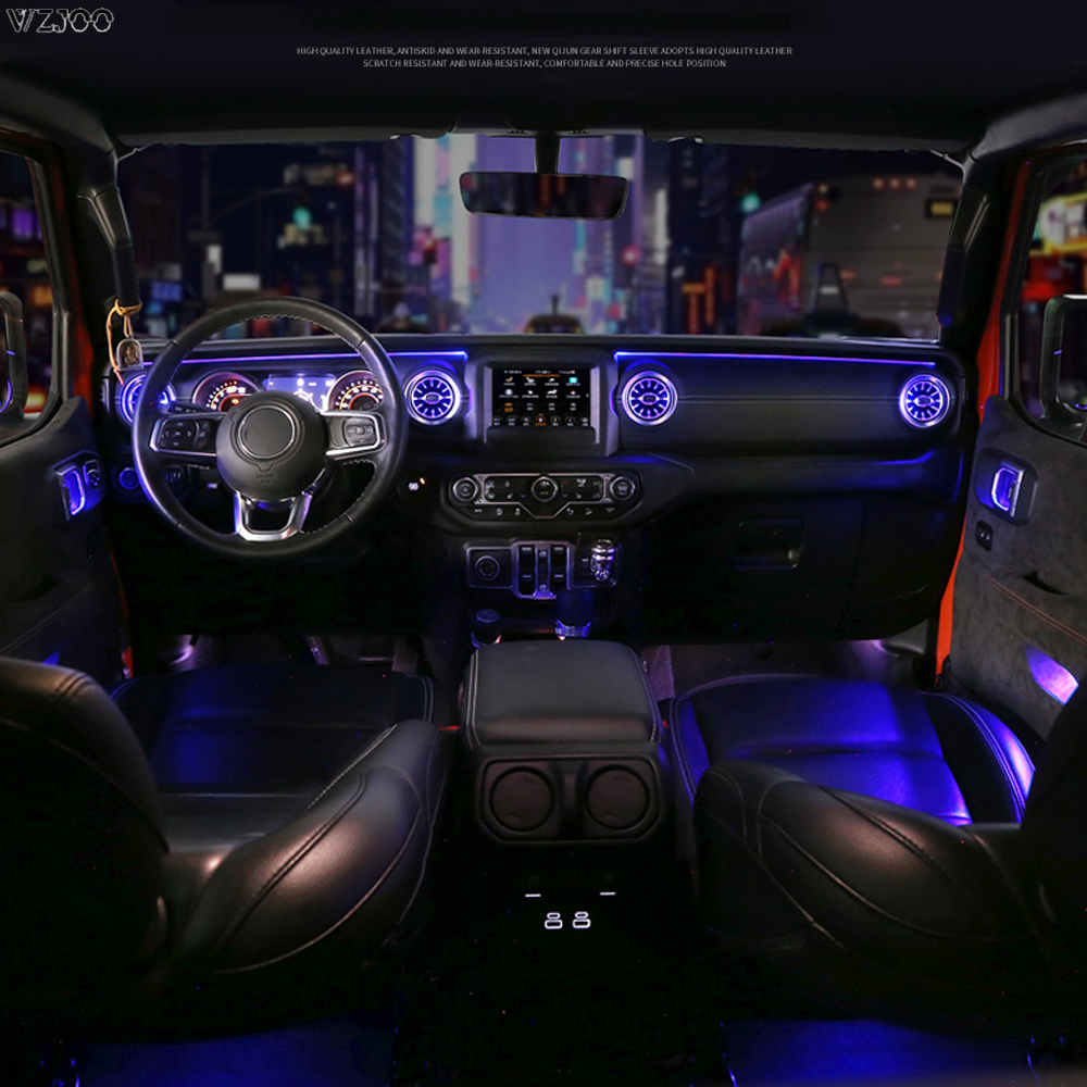 

Car Interior Decorative led Ambient Light fit For Jeep Wrangler JK JL TJ YJ COMPASS CHEROKEE PATRIOT Atmosphere Lamp