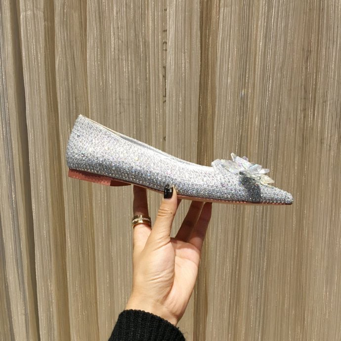 

2021 Brand Designer Party Wedding Shoes Bride Women Ladies Sandals Fashion Sexy Dress Shoes Pointed Toe High Heels Leather Glitter Pumps, 01