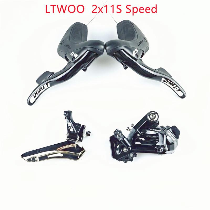 

Bike Derailleurs LTWOO R9 22s Road Groupset 2x11 Speed Shifter Lever +Rear +Front Bicycle Kits For 5800 R7000