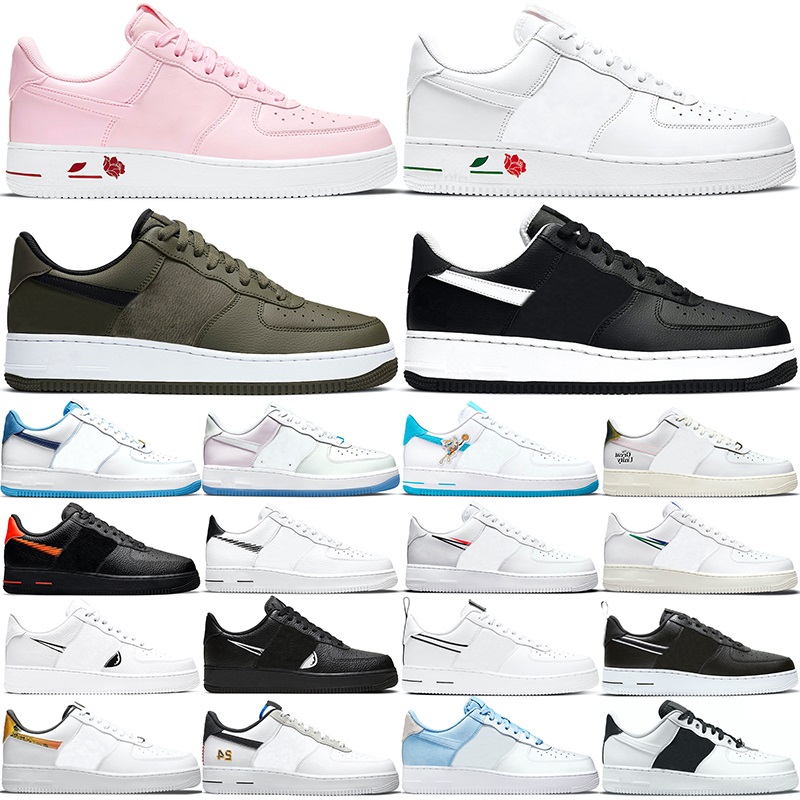 

Force One Casual Shoes AF1 Men Women Pink Rose Zig Zag White Black Toon Squad The Great Unity Sunlight Psychic Blue Swingman Mens Sneakers J