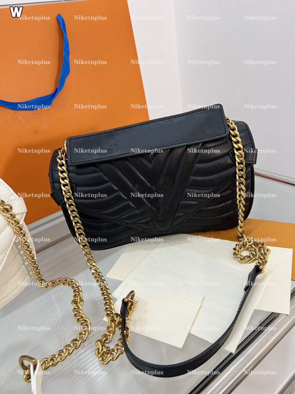 

Lockme Tender Leather Bag Designer Messenger Bags Chain CrossBody Wallet Purse Womens Shoulder Bags Vintage Crossbody Handbag 28*18cm, #1