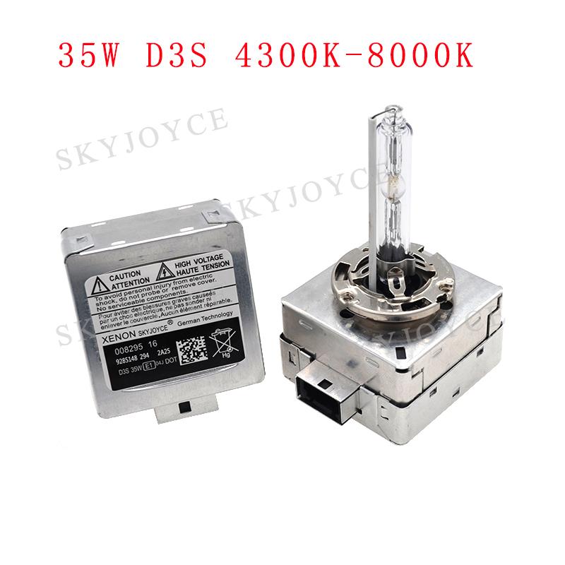 

Car Headlights SKYJOYCE Original 12V 35W D1S Hid XenonBulb 4300K 5000K 6000K 8000K D3S Bulb 5500K D2S D4S Metal Base