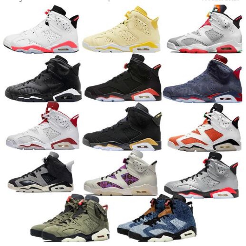 

2021 Jumpman 6 3s Mens Basketball Shoes 6s Rings UNC Tinker Reflective Silver DMP Black Flint Grey DB Doernbecher Sports Sneakers, # 40