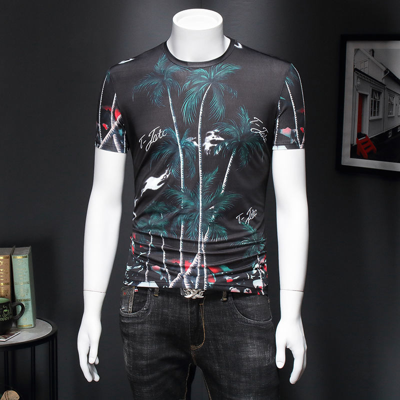 

2021 New Fashion Creative Print Harajuku T-shirt Camisetas Social Club Outfits Streetwear Top Tee Men t Shirt o Neck Ikb4, Color