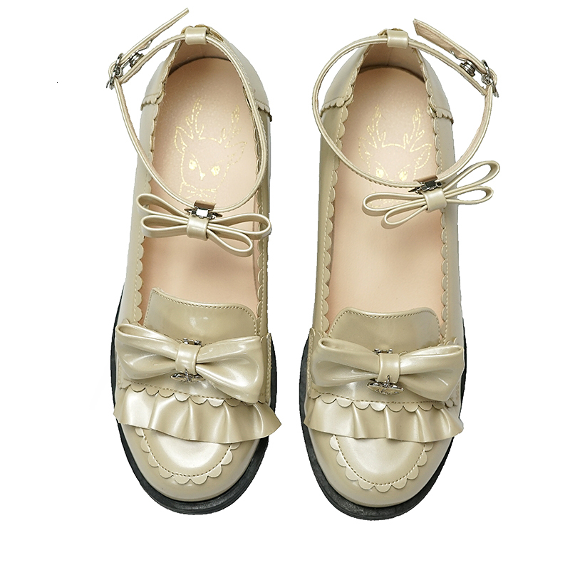 

Sweet Princess Mary Janes Anime Cosplay Jk Woman's Uniform Party Shoes Lolita Girls College Student Heels Japanese 98e6