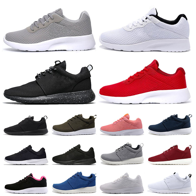 

Men Women Tanjun 1.0 Triple Black London 3 Trainers Running shoes White Pink Red Navy Blue High quality Men's Women's Comfortable Jogging Sports Sneakers Authentic, A14 36-40