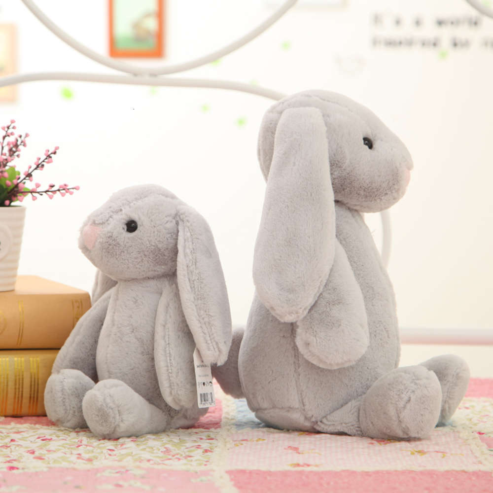 

The same rabbit doll big ear Plush Doll cartoon children's gift, Blue