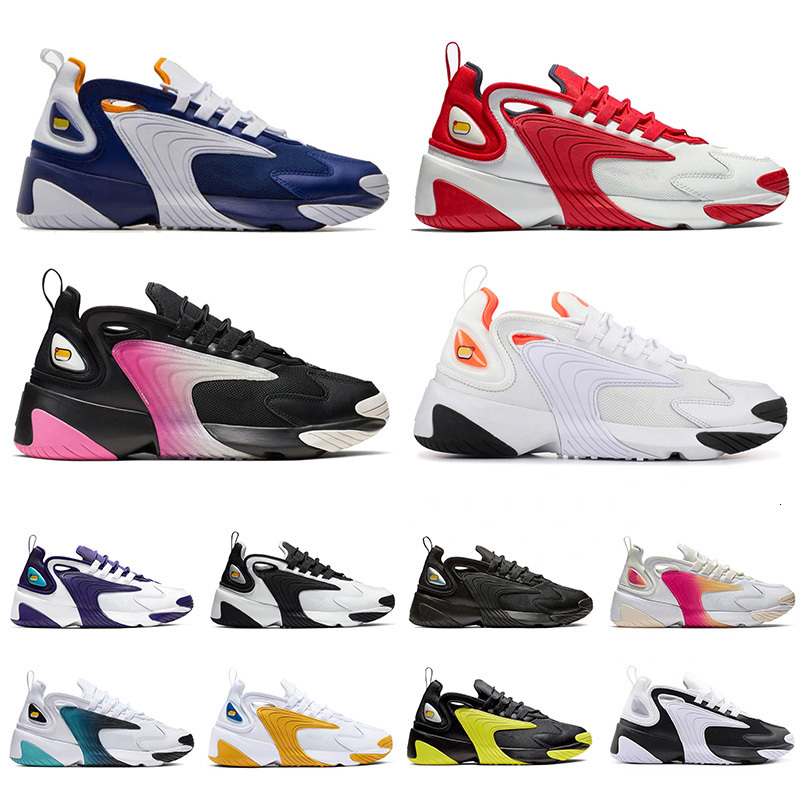 

Men Zoom 2K Lifestyle Running Shoes Dad Sneakers Fly Hyper Crimson Royal Blue Red Black White Green NIK Trainers Size 36-45