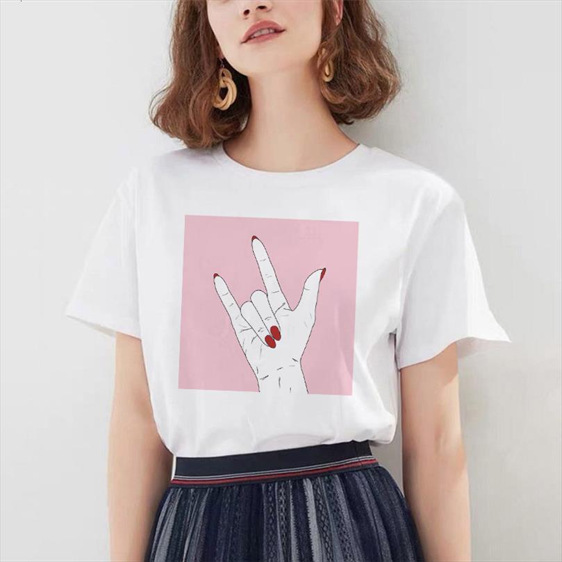 

summer ladies finger fun mens red and womens nail print femme retro fashion 0s white, White;black