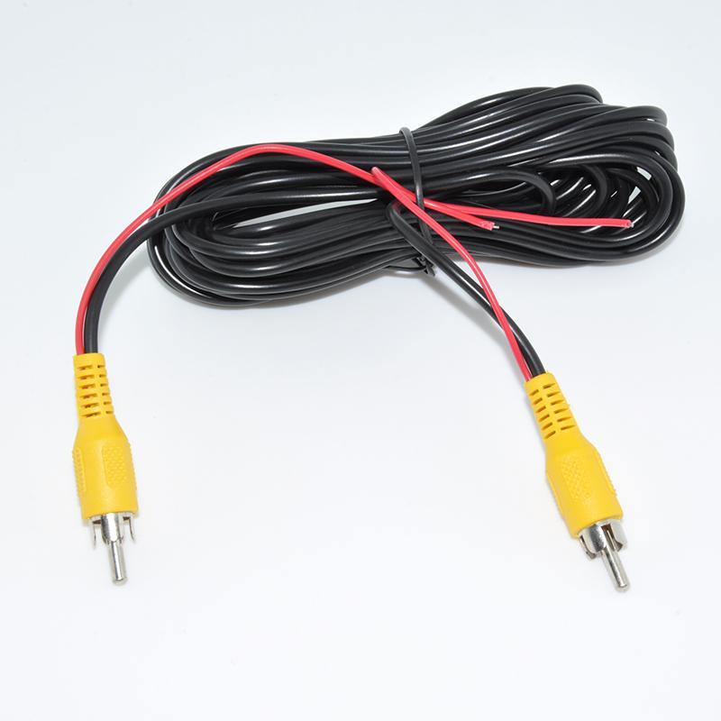 

Car Rear View Cameras& Parking Sensors 6 Meters RCA-4PIN Or RCA-RCA Video Cable For Rearview Camera Connect Monitor DVD Trigger