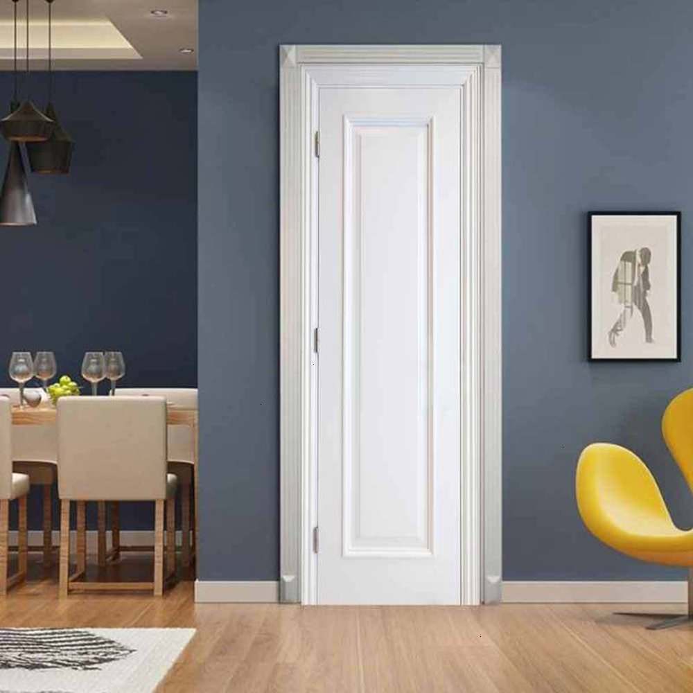 

creative AMJ protection magic environmental set 3d white paint wood door renovation self adhive bedroom wall sticker