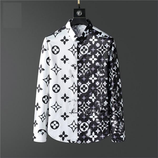 

Classic Mens Designer Shirts With Letters Spring Autumn Long Sleeve T-shirt For Men Women Tee Polos Tops Fashion Jackets Casual Clothing 6 Styles4, White;black