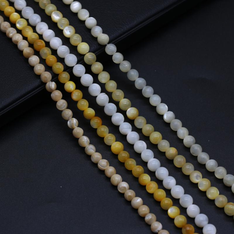 

Other Natural Mother Of Pearl Shell Bead Loose Isolation Beads For Jewelry Making DIY Necklace Bracelet Earrings Accessory