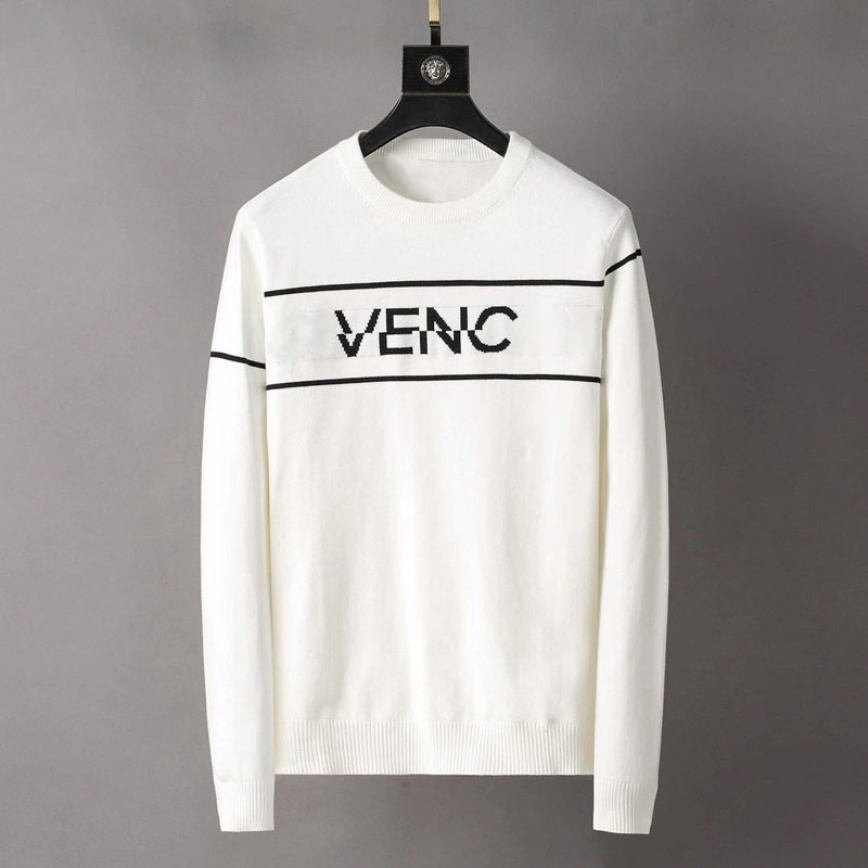 

Fashion Mens Designers Sweater Autumn Winter High Quality Long Sleeve Hoodie Hip Hop Sweatshirts Men Women Casual Clothes Sweaters Asian size -3XL, White;black