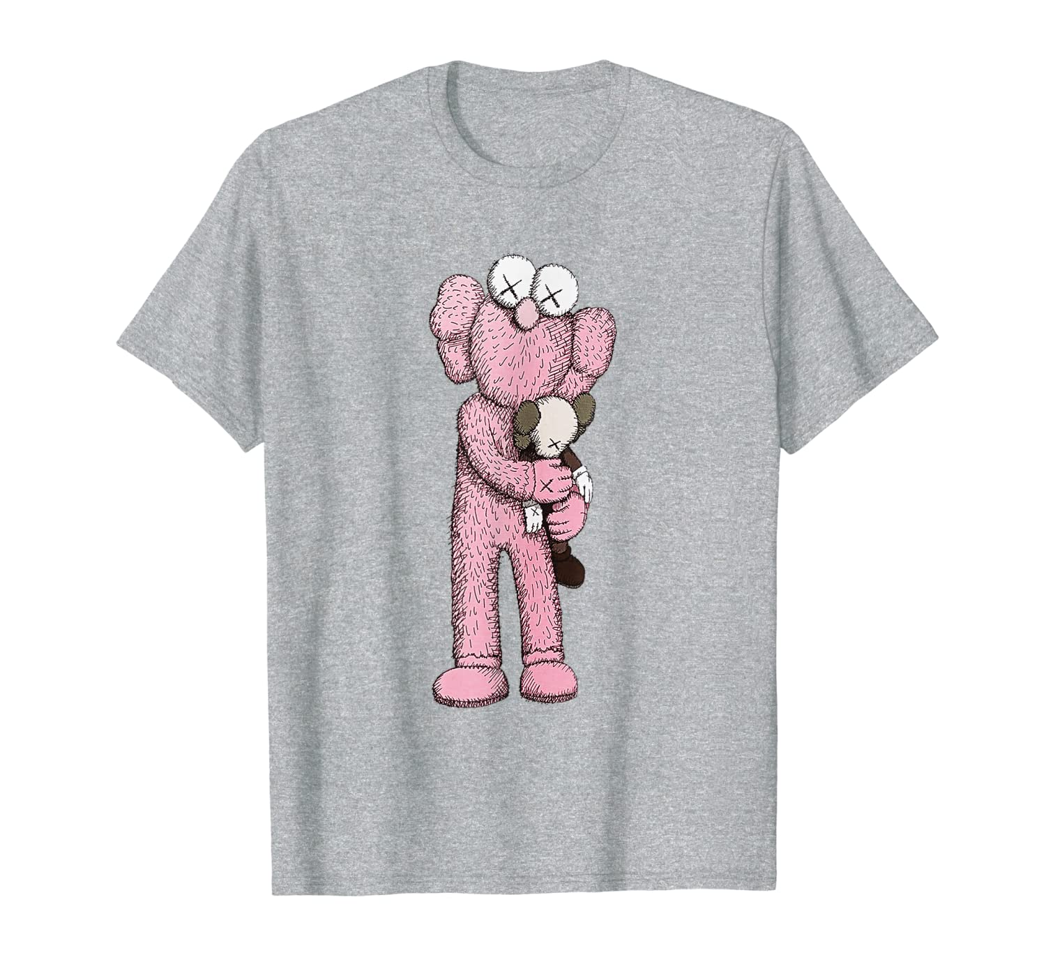 Grey Companion BFF Dessected Pink Tee Summer collection-image-701954066